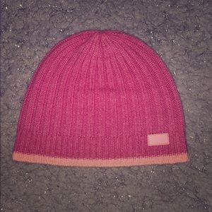 Coach Beanie. Pink. Women’s